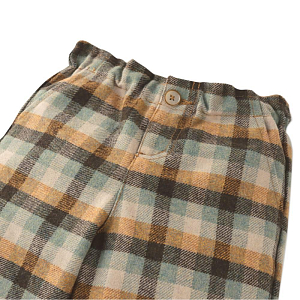 Брюки широкие Gingersnaps "Rhoda", крупная клетка